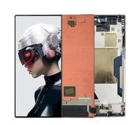 SHOWGOOD - Pantalla LCD táctil de repuesto para ZTE Nubia Red Magic 9 Pro NX769J LCD (negro con marco)