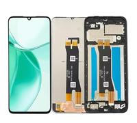 SHOWGOOD - Pantalla táctil de 6.75 pulgadas para ZTE Blade A35 LCD Z2453, reparación de montaje de digitalizador (negro con marco)