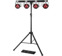 Showlite LB-4390 Sistema Completo de Luz LED RGB, Ángulo de radiación: 15°