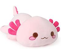 shownicer Axolotl - Cojín de peluche (33 cm), color rosa