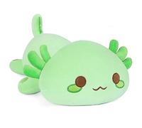 shownicer Peluche de Axolotl de peluche Kawaii Salamandra, cojín de peluche de peluche, cojín de peluche, cojín de felpa, regalo relleno para niños, niñas y niños