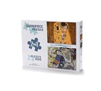 Showpiece Puzzles Colección de 2 x 1000 Piezas (Klimt)