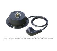 Showtec Bola de espejo con motor de hasta 30 cm de diámetro, incluye cadena, 3 revoluciones por minuto.