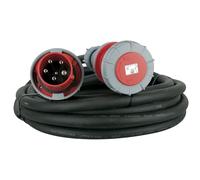 Showtec cable de alta tensión 63 A 5x10 mm 10 metros