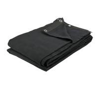 Showtec Dekomolton Backdrop 3 x 4 meter zwart