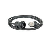 Showtec E27 cuentagotas - 300cm extensión cable