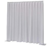 Showtec P&D Cortina Dimout 300 x 300 Tubería y cortina (pelado, blanco)