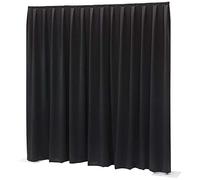 Showtec P&D Cortina Dimout 300 x 300 Tubería y cortina (Pleado, Negro)