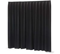 Showtec P&D Cortina Dimout 300 x 400 Tubería y cortina (Pleado, Negro)