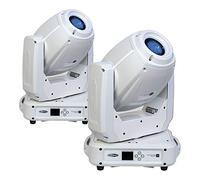 Showtec Phantom - Juego de 2 luces LED de 130 W, 130 W, color blanco
