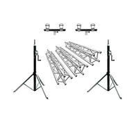 Showtec Truss Wind Up DJ Bundle 6 m x 4 m Gantry Quad Trussing barra de iluminación resistente