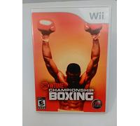 Showtime Boxing for Nintendo Wii