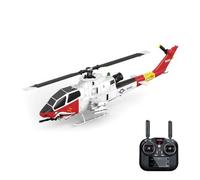 SHOYDID YuXiang F112S AH-1 Helicóptero de control remoto, escala 1/40, 200 clases, 2.4 G, 9 canales, modelo de helicóptero militar RC con cabezal de rotor sin barra de doble hoja, modo 6G y