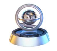 shpuuyy Ambientador Solar para Coche,Ambientador para Coche Energía Solar | Difusor de aromaterapia para coche con tableta de aromaterapia,Purificador de aire para automóvil, decoración del tablero