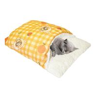 shpuuyy Cama para Gatos, Cama Cueva de Felpa Lavable con Funda para Gatos, Envolvente para Mascotas, Bonita Cama Cubierta para Gatos de Interior
