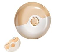 shpuuyy Cortauñas eléctrico,Cortador de uñas eléctrico,Cortaúñas 2 en 1 con 2 velocidades y almacenamiento de restos de uñas | de uñas para manos débiles de personas mayores