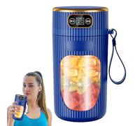 shpuuyy Exprimidor Personal - Vaso Licuadora Portátil,Licuadora Eléctrica Compacta para Batidos Proteicos, Cocina, Gimnasio, Playa, Camping y Picnic con Botella Mezcladora