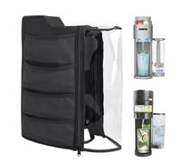 shpuuyy Funda Protectora Para Máquina De Soda | Organizador De Cápsulas Con Funda Protectora Contra Polvo,Organizador Impermeable Para Electrodomésticos De Cocina, Cápsulas Y Gotas De Sabor