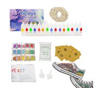 shpuuyy Kits De Tie Dye Para Adultos | Herramienta para Teñir Telas - Juego Para Teñir Ropa | para Edredones Lienzo Zapatos Sombreros desde Principiantes hasta Expertos Escuela Hogar y Familia