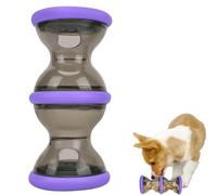 shpuuyy Pelota de comida para perros | Alimentador lento para cachorros, juguetes estimulados mentalmente para perros, juguetes interactivos dispensadores de golosinas, bola de alimentación lenta para
