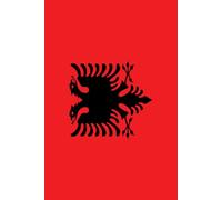 Shqipëria: The Albania Flag Notebook | 120 Pages | Features a brief history of the Flag | Ideal for students and sports fans.: 120 Pages