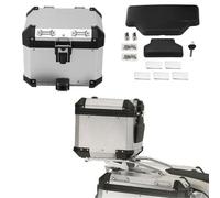 SHQXD Estuche Lateral para BMW R1250GS/R1250GS ADV 2019-2024 2023 2022 2021 2020 Alforjas Traseras para Motocicleta, Baúles Superiores, Accesorios De Equipaje Aluminio(Silver)