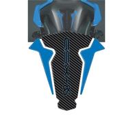 SHQXD Tanque Pegatina Calcomanías Decorativas Protectoras para Motocicletas para Suzuki GSX-8S GSX8S GSX 8S 2023, Pegatinas para Almohadillas De Tanque, Accesorios(BLU)