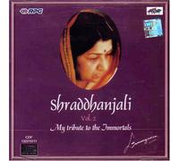Shraddhanjali-vol.-2 Lata mangeshkar(hindi/indian/bollywood/film songs/romantic/love/Lata mangrshkar