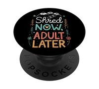 Shred Now - Figura Decorativa para Adulto PopSockets PopGrip Adhesivo
