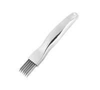 Shred Silk the Knife, 2024 Nuevo Cuchillo Cebolla Verde Picada Acero Inoxidable, Chopped Green Onion Knife, Kitchen Cortador de Verduras para Verduras, Cebollas, Frutas