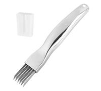 Shred Silk The Knife, Cortador de Cebolla Verde de Acero Inoxidable, Chopped Green Onion Knife, Household Kitchen Vegetable Slice Cutter, Multifunctional Shred Gadget para Cortar Verduras Cebolla Ajo