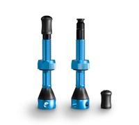SHREDR. Juego de válvulas sin cámara Kingpin Clik | Presta para neumáticos sin cámara | Aluminio superligero en colores | Incluye válvulas Schwalbe Click y herramienta para reequipar.