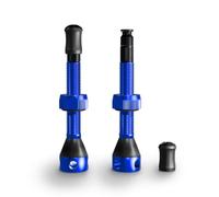 SHREDR. Juego de válvulas sin cámara Kingpin Clik | Presta para neumáticos sin cámara | Aluminio superligero en colores | Incluye válvulas Schwalbe Click y herramienta para reequipar.