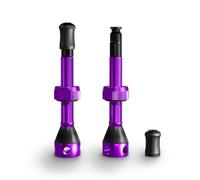 SHREDR. Juego de válvulas sin cámara Kingpin Clik | Presta para neumáticos sin cámara | Aluminio superligero en colores | Incluye válvulas Schwalbe Click y herramienta para reequipar.