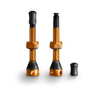 SHREDR. Juego de válvulas sin cámara Kingpin Clik | Presta para neumáticos sin cámara | Aluminio superligero en colores | Incluye válvulas Schwalbe Click y herramienta para reequipar.