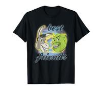 Shrek and Donkey Best Friends Airbrush Style Camiseta