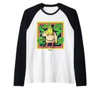 Shrek Better out Than In Quote Camiseta Manga Raglan