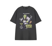 Shrek Camiseta gráfica clásica | Camiseta unisex para adultos con cuello redondo | Camiseta de manga corta con temática de película divertida | Ropa casual sin cierre, Shrek Cosas, M