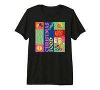 Shrek Christmas Food Collage Funny Holiday Camiseta Premium