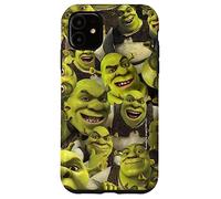 Shrek Cool Epic All Shrek Faces Collage Logo Carcasa para iPhone 11
