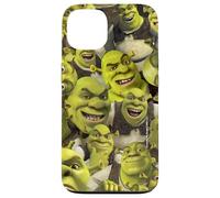 Shrek Cool Epic All Shrek Faces Collage Logo Carcasa para iPhone 13