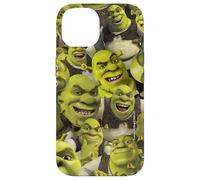 Shrek Cool Epic All Shrek Faces Collage Logo Carcasa para iPhone 14