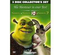 Shrek - Der tollkühne Held + Shrek 3D + Shrek 2 (Collector's Set) [Alemania] [DVD]