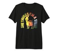 Shrek Donkey She Thinks Im A Steed Camiseta Premium