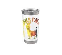 Shrek Donkey She Thinks Im A Steed Vaso térmico de acero inoxidable de doble pared