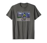 Shrek & Donkey Wait What Camiseta, Hombre, Asfalto, XXL