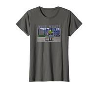 Shrek & Donkey Wait What Camiseta, Mujer, Asfalto, 3XL