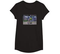 Shrek & Donkey Wait What Camiseta, Niñas, Negro, XS