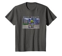 Shrek & Donkey Wait What Camiseta, Niños, Asfalto, 6 años