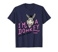 Shrek Emoji Donkey On The Edge Camiseta